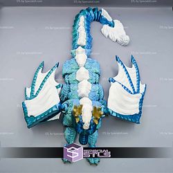 Super Basic STL Flexi Arctic Dragon