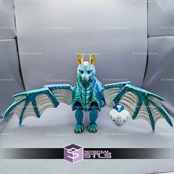 Super Basic STL Flexi Arctic Dragon