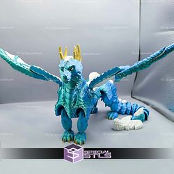 Super Basic STL Flexi Arctic Dragon