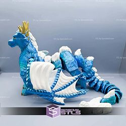 Super Basic STL Flexi Arctic Dragon