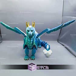 Super Basic STL Flexi Arctic Dragon