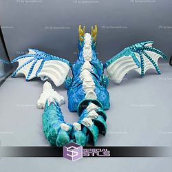 Super Basic STL Flexi Arctic Dragon
