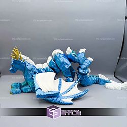 Super Basic STL Flexi Arctic Dragon
