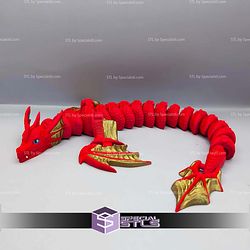 Super Basic STL Flexi Customizable Modular Dragon