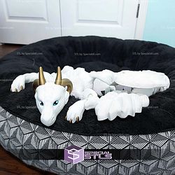 Super Basic STL Flexi Customizable Modular Dragon