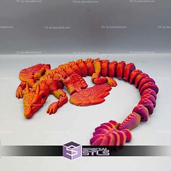 Super Basic STL Flexi Customizable Modular Dragon