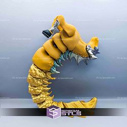 Super Basic STL Flexi Hippocampus Sea Horse