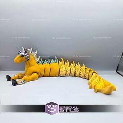 Super Basic STL Flexi Hippocampus Sea Horse