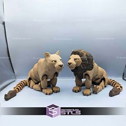 Super Basic STL Flexi Lions