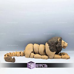 Super Basic STL Flexi Lions