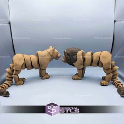 Super Basic STL Flexi Lions