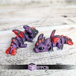 Super Basic STL Hatchling Dragon
