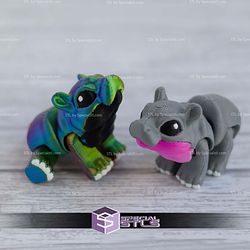 Super Basic STL Hatchling Hippo