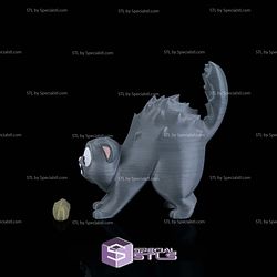 Super Basic STL Hiss Terical Cat