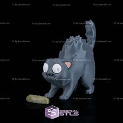 Super Basic STL Hiss Terical Cat