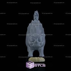 Super Basic STL Hiss Terical Cat