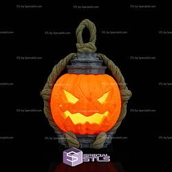 Super Basic STL Jack O Glow Table Lamp