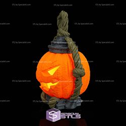 Super Basic STL Jack O Glow Table Lamp