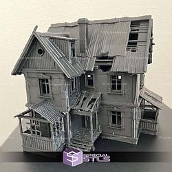 7 Days to Die Houses Campaign STL Miniatures