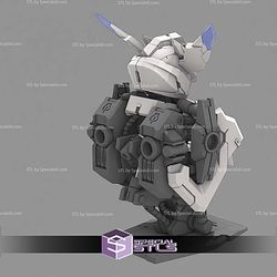 ASW-G-01 Gundam Bael Lord Bust STL Files