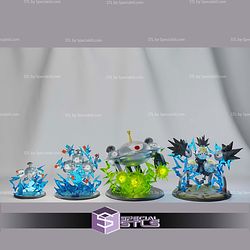 Basic Pokemon STL Magnemite Magnetone Magnezone Sandy Shocks