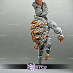 Basic STL Articulated Alligator Snapping Turtle