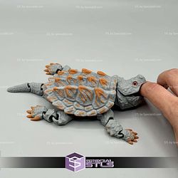 Basic STL Articulated Alligator Snapping Turtle
