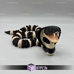 Basic STL Articulated King Cobra snake