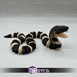 Basic STL Articulated King Cobra snake
