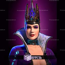 Black Evil Queen Gal Gadot STL Files