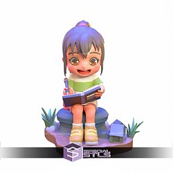 Chihiro Chibi Spirited Away STL Files