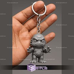Classic Monster Chibi Keychain Pack STL Files