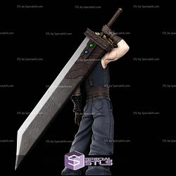 Cloud Strife Standalone 330mm STL Files