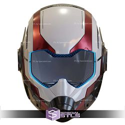 Cosplay STL Files Ant Man Quantum Time Travel Helmet