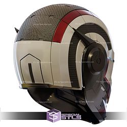 Cosplay STL Files Ant Man Quantum Time Travel Helmet