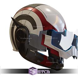Cosplay STL Files Ant Man Quantum Time Travel Helmet