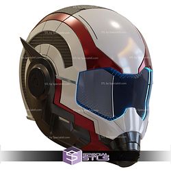 Cosplay STL Files Ant Man Quantum Time Travel Helmet
