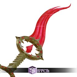 Cosplay STL Files Baldurs Gate 3 Orin Bloodthirst Dagger