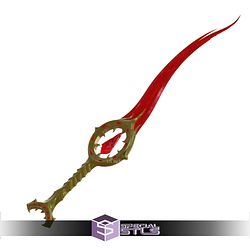 Cosplay STL Files Baldurs Gate 3 Orin Bloodthirst Dagger