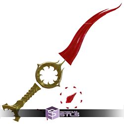 Cosplay STL Files Baldurs Gate 3 Orin Bloodthirst Dagger