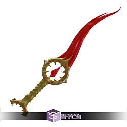 Cosplay STL Files Baldurs Gate 3 Orin Bloodthirst Dagger