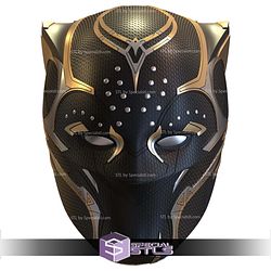 Cosplay STL Files Black Panther Shuri Helmet V2
