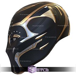 Cosplay STL Files Black Panther Shuri Helmet V2