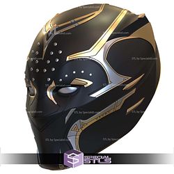 Cosplay STL Files Black Panther Shuri Helmet V2