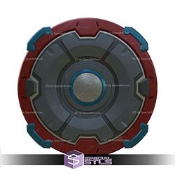 Cosplay STL Files Captain America Shield Marvel Rivals V2