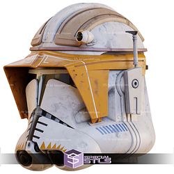 Cosplay STL Files Commander Cody Revenge of the Sith Helmet