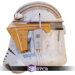 Cosplay STL Files Commander Cody Revenge of the Sith Helmet