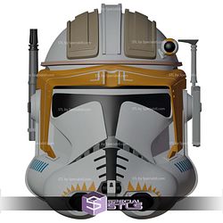 Cosplay STL Files Commander Cody Revenge of the Sith Helmet