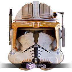 Cosplay STL Files Commander Cody Revenge of the Sith Helmet