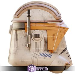 Cosplay STL Files Commander Cody Revenge of the Sith Helmet